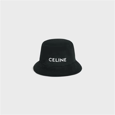 celine bucket hat black|designer bucket hat with string.